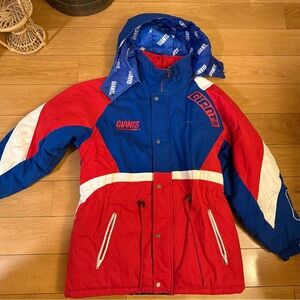 90s New York Giants puffer jacket